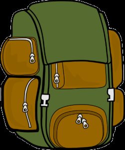 backpack, bag, hiking
